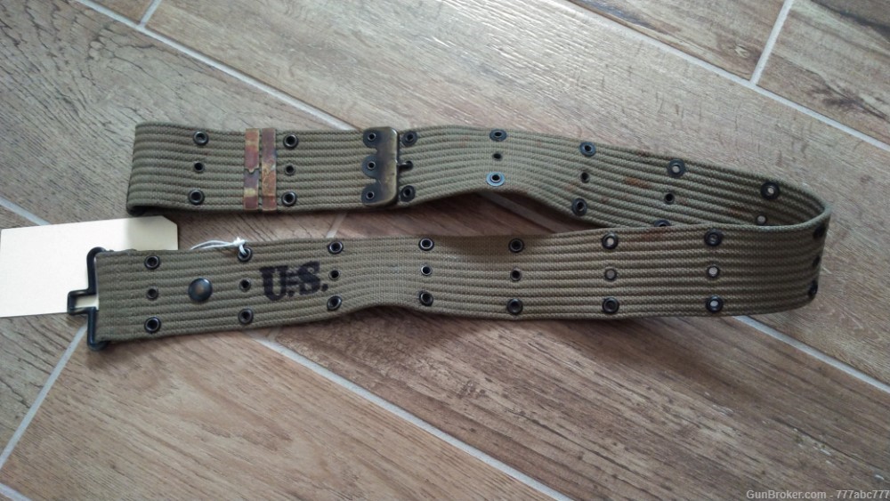USGI Pistol Belt Dated 1942-img-0