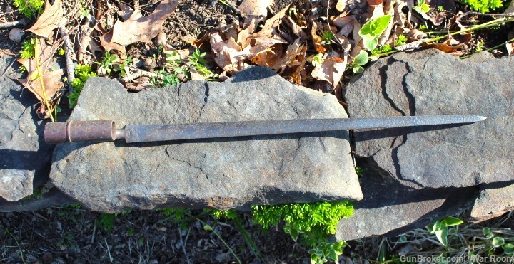Pattern 1853 Enfield Rifle Bayonet Recovered at Chattanooga, Tennessee-img-10