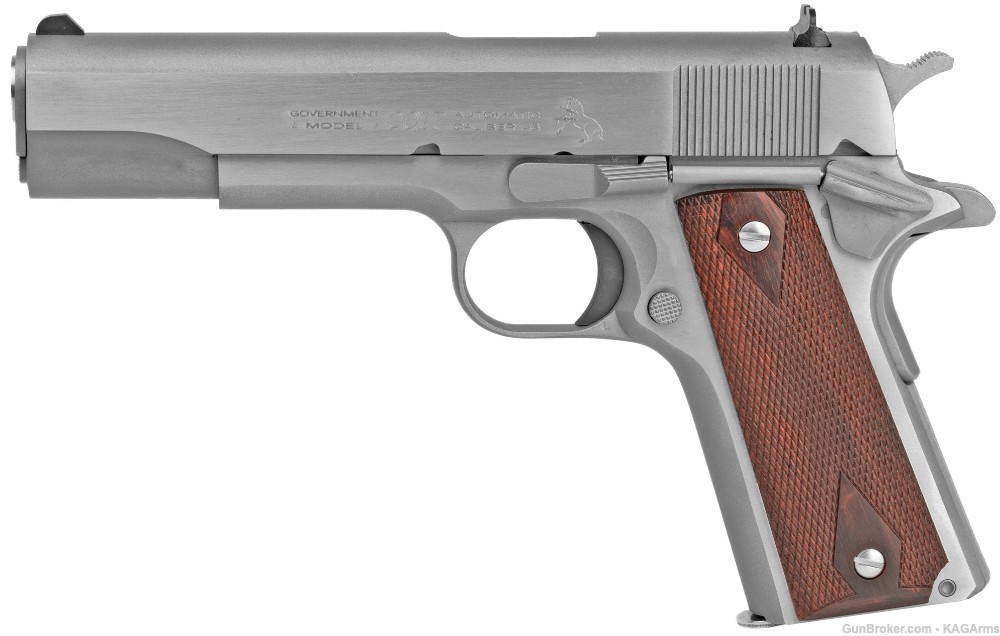 Colt 1911 Classic O1911C- SS Government Model MKIV Series 70 Stainless-img-2