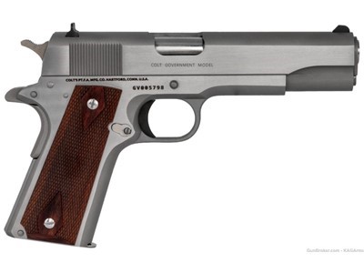 Colt 1911 Classic O1911C- SS Government Model MKIV Series 70 Stainless