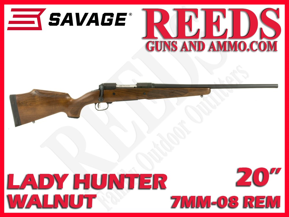 Savage 11 Lady Hunter Walnut 7mm-08 20in 19656-img-0
