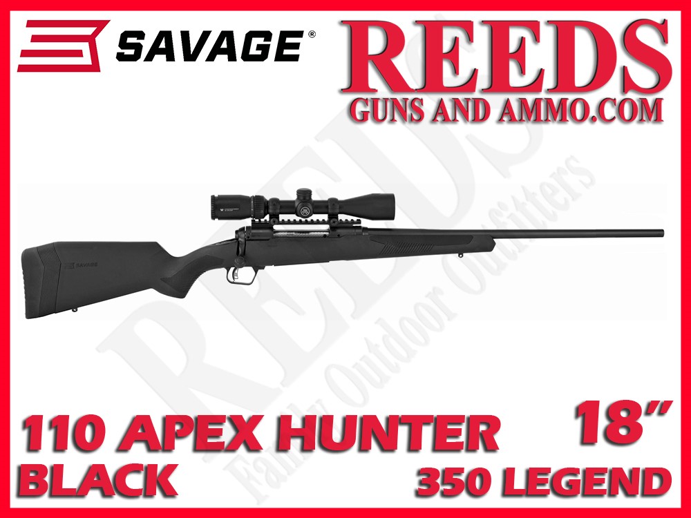 Savage 110 Apex Hunter XP Vortex 3-9x40 350 Legend 18in 57535-img-0