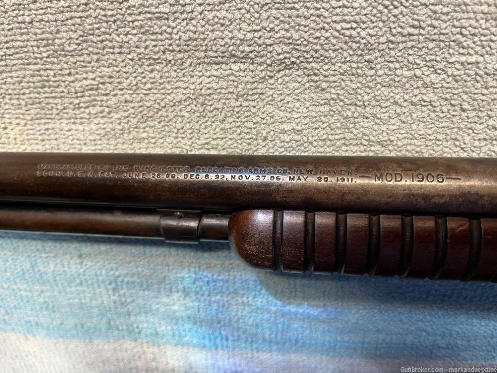 Winchester 1906 .22S/L/LR gallery gun, manufactured 1919! -img-0