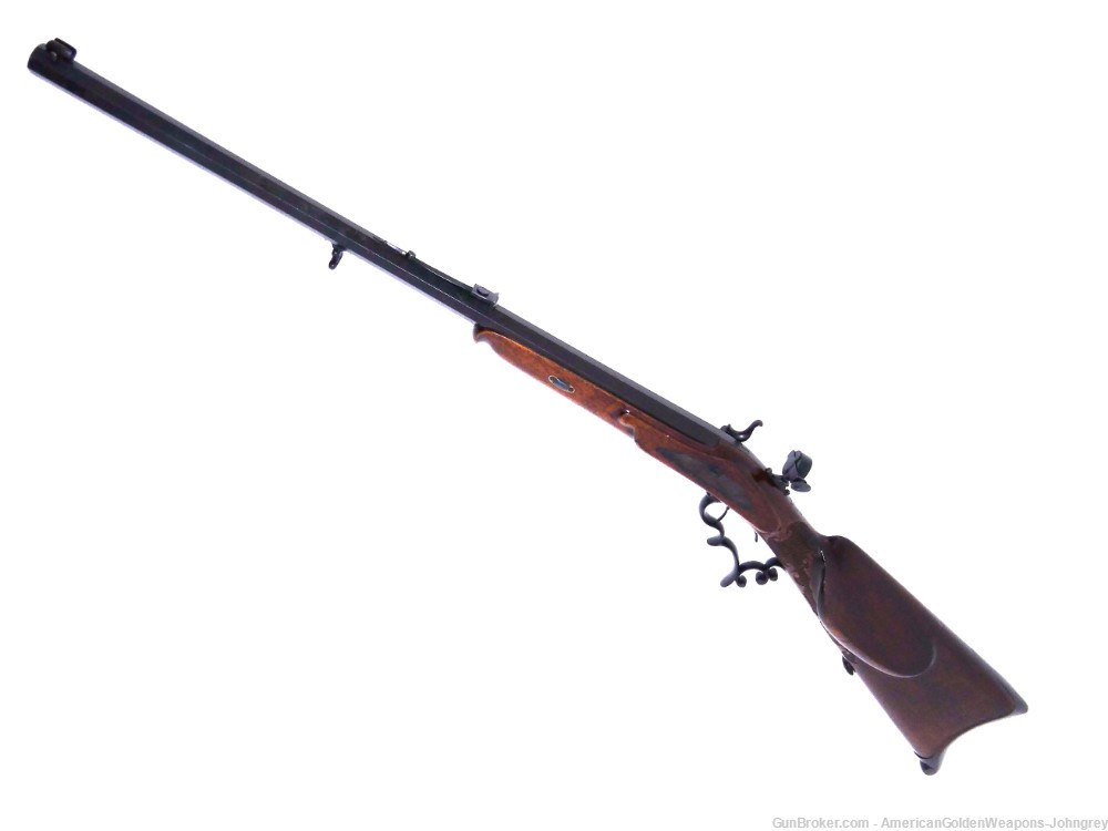 1870's Bavarian Ebert 4mm Flobert  Parlor rifle   NR  Penny Start-img-1
