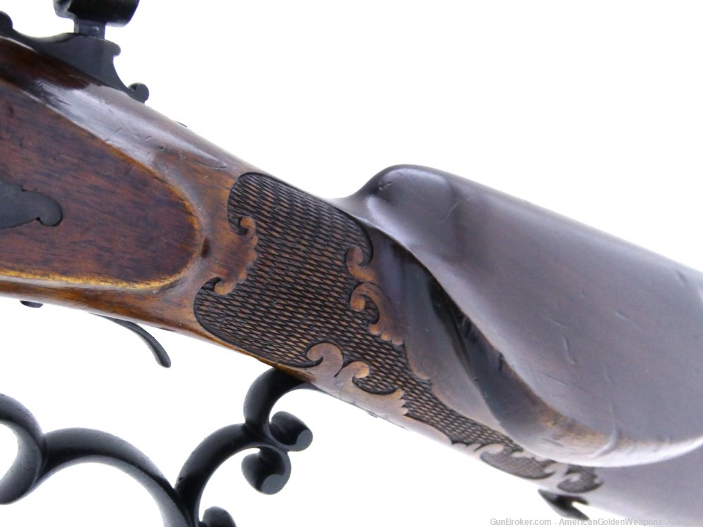 1870's Bavarian Ebert 4mm Flobert  Parlor rifle   NR  Penny Start-img-4