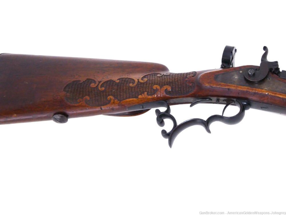 1870's Bavarian Ebert 4mm Flobert  Parlor rifle   NR  Penny Start-img-6