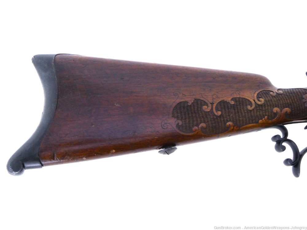 1870's Bavarian Ebert 4mm Flobert  Parlor rifle   NR  Penny Start-img-7