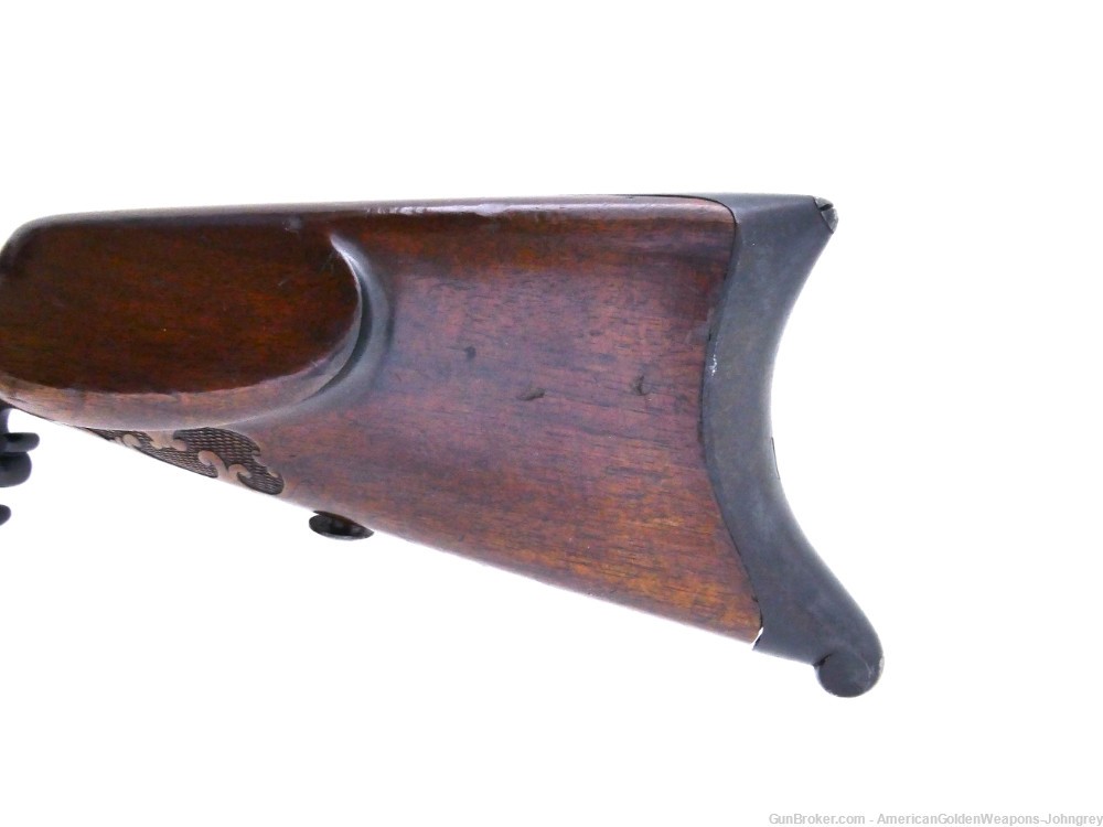 1870's Bavarian Ebert 4mm Flobert  Parlor rifle   NR  Penny Start-img-3
