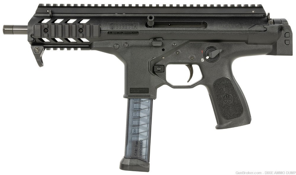 Beretta USA JPMXSBLK30 PMXs 9mm Luger 30+1 (2) 6.90" Threaded Barrel, Black-img-1
