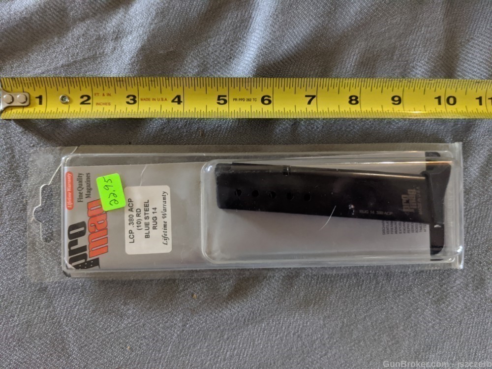 Pro-mag ruger lcp 380 10 round magazine-img-0