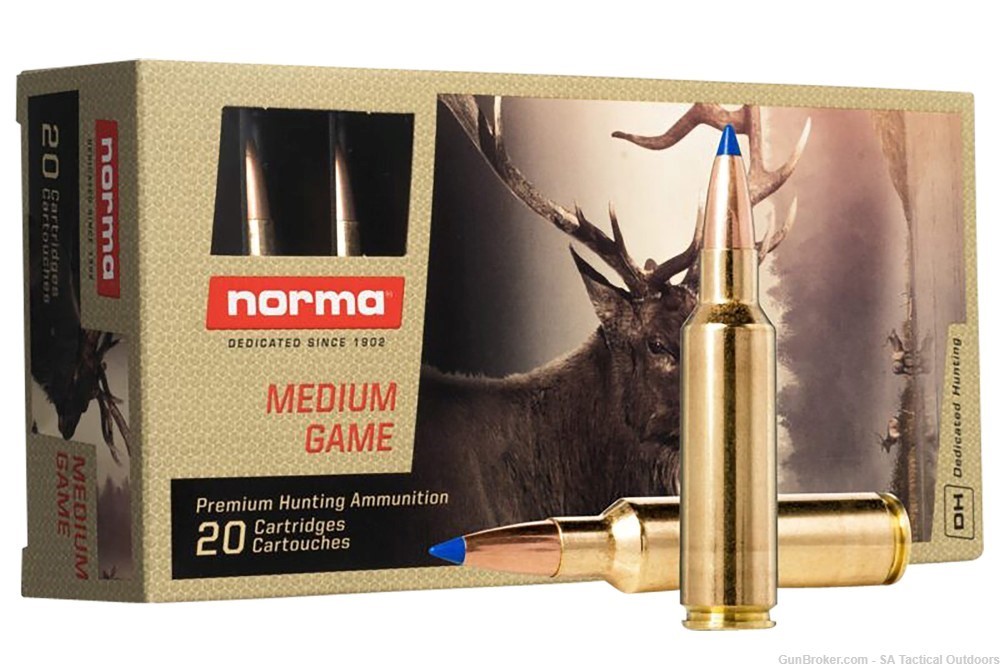 5 Boxes (100RDs) Norma Dedicated Hunting Bondstrike 300RUM 180gr-img-0