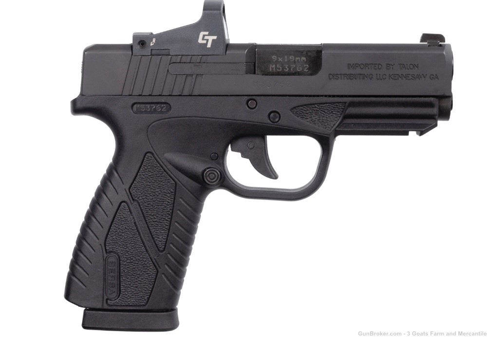 Bersa BP9CC (9mm) with Crimson Trace Red Dot Optic; perfect conceal carry-img-2