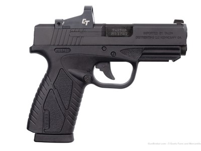 Bersa BP9CC (9mm) with Crimson Trace Red Dot Optic; perfect conceal carry