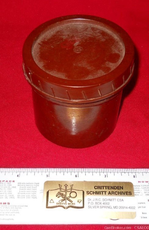  Czech 82mm VZ52 Mortar supplimental charge container-img-2
