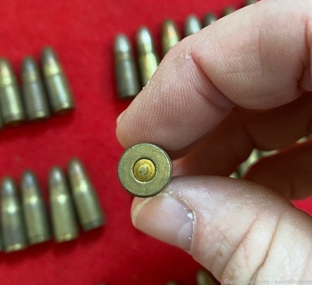 Scarce Original WW2 Japanese 8mm Nambu Pistol Ammuniton—73 Rounds-img-3