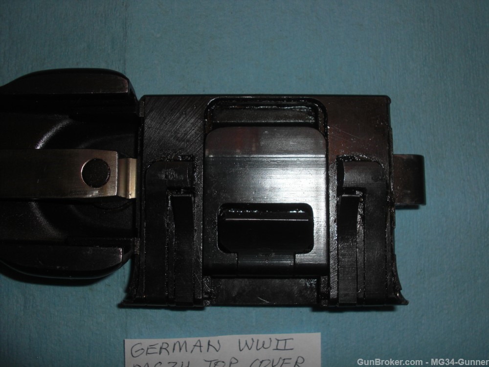 German WWII MG34 Top Cover w/ Eagles "7017" "cof" "clc" WaA883 WaA519-img-6