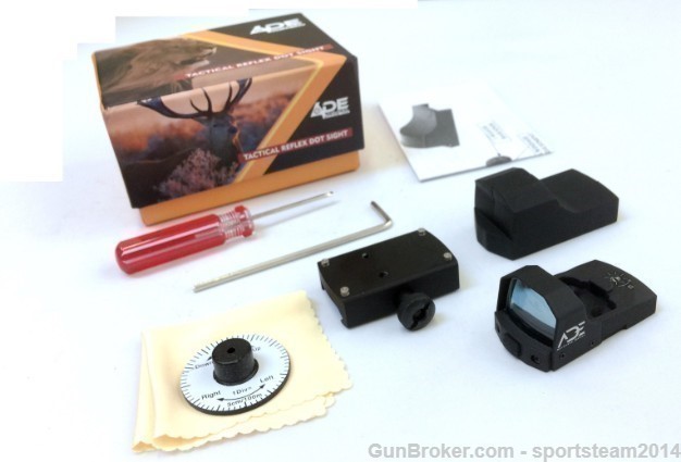 ADE RD3-006B GREEN Dot Sight + SW MP Smith Wesson pistol mount-img-11