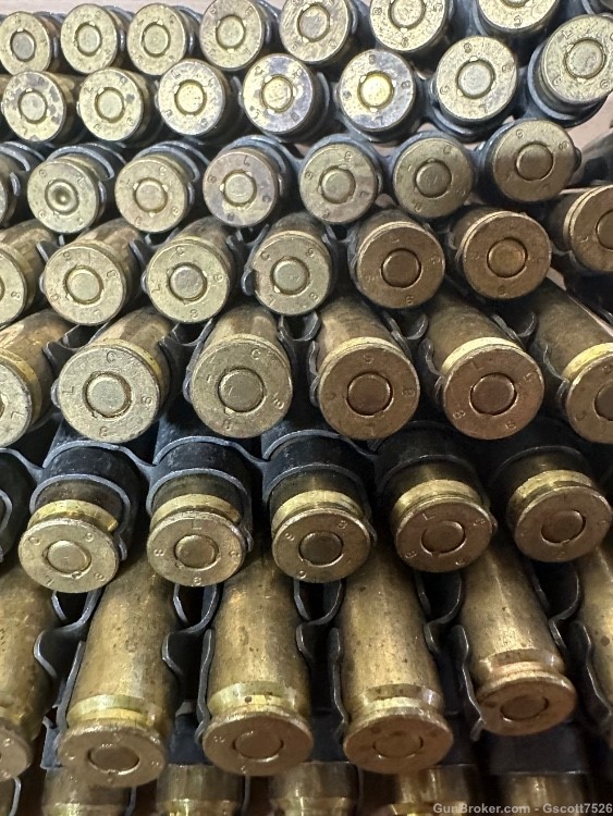 Linked 308 bottle nose blanks 180 rounds & 18 empty brass-img-4