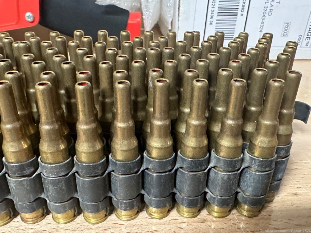 Linked 308 bottle nose blanks 180 rounds & 18 empty brass-img-5