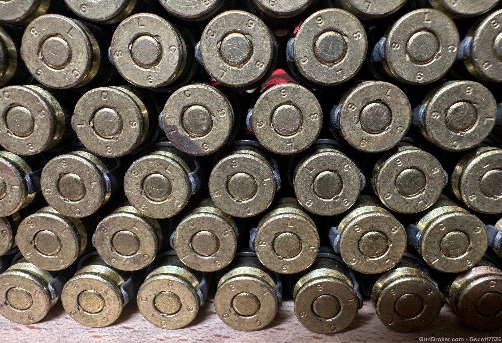 Linked 308 bottle nose blanks 180 rounds & 18 empty brass-img-1