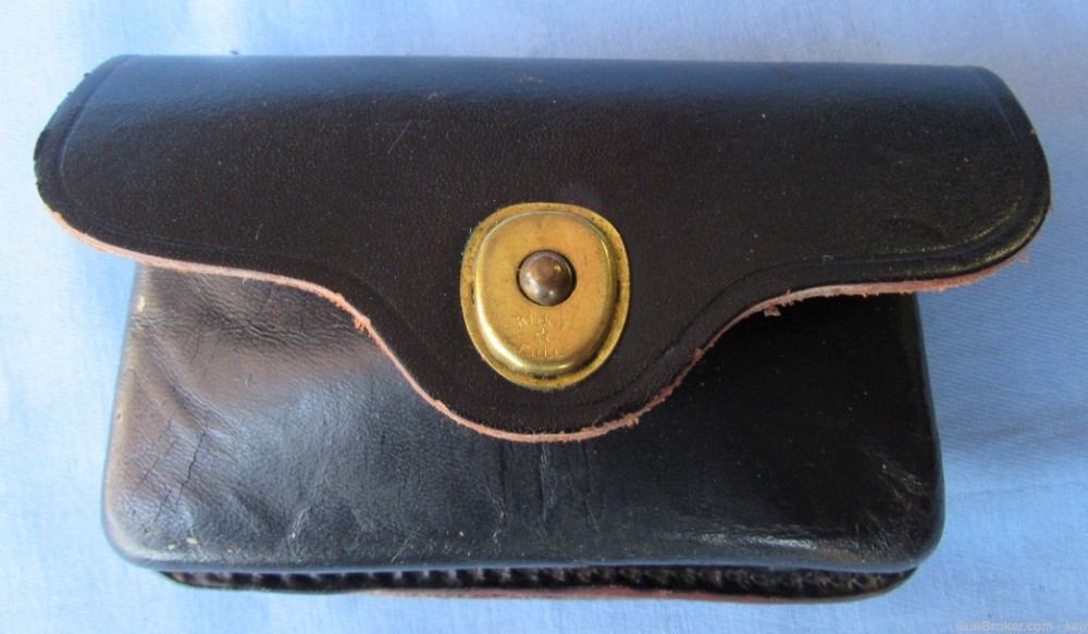 US Army Military Police Black Leather Holster Rig, 1943-1961-img-11
