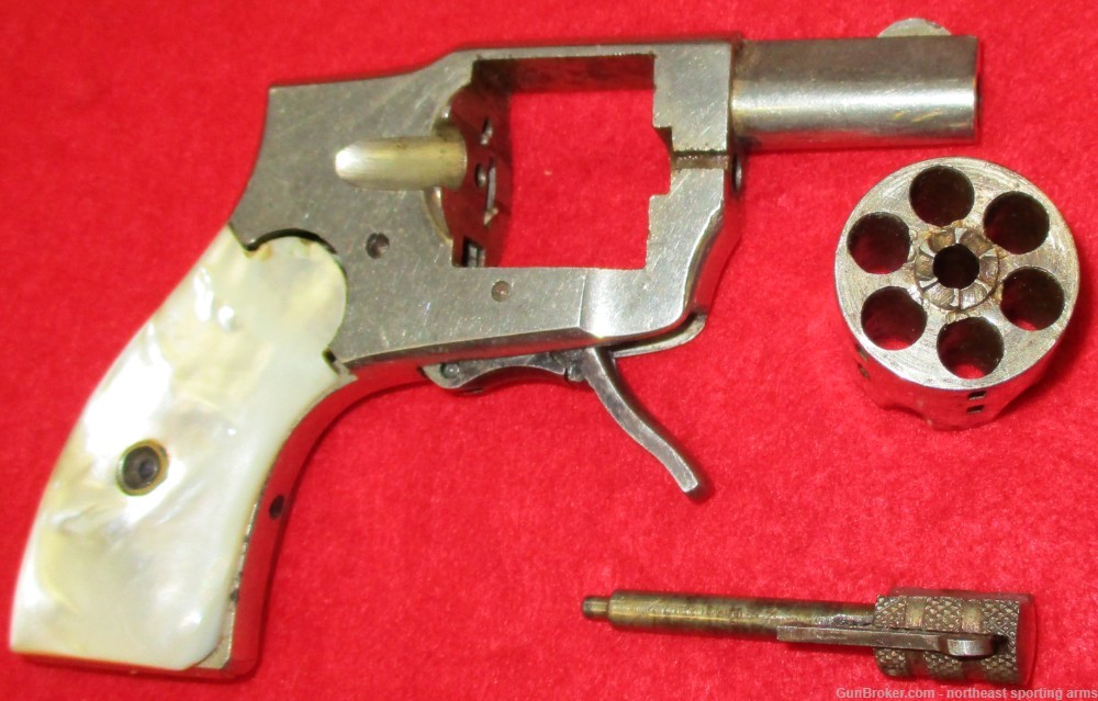 Kolb, Model 1910, Baby Hammerless,.22 Short, Nickel-img-5
