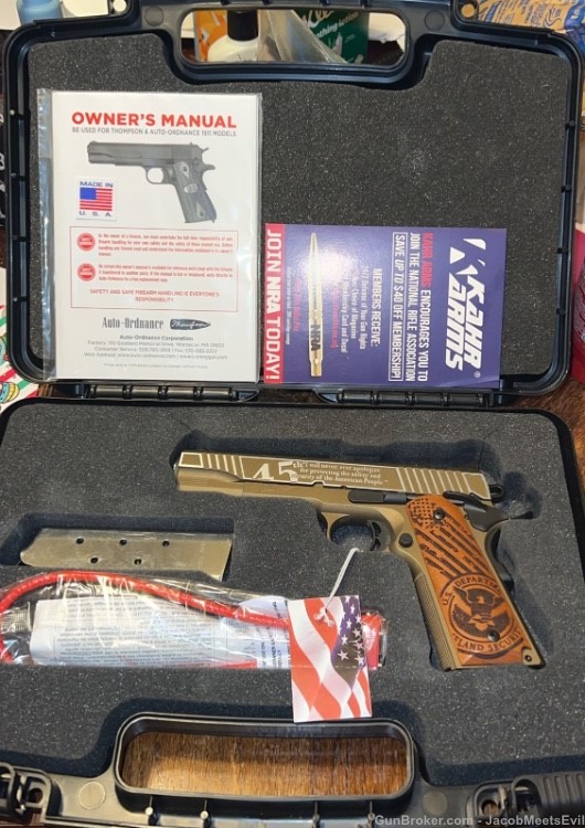 Auto Ordnance 1911 Special Trump Edition Keep America Great -img-0