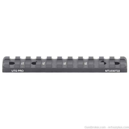 USA Made UTG  Picatinny Scope Mount Rail for Ruger .22 LR 10/22 Rifle      -img-1