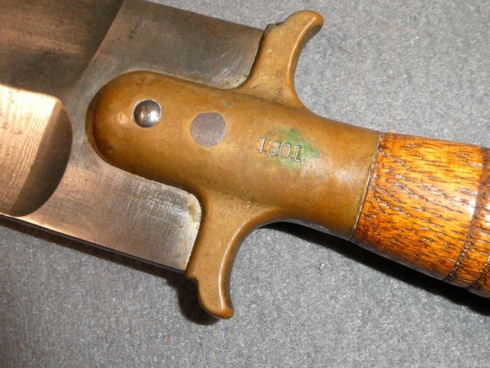 Very Fine Springfield U.S. Model 1880 Hunting Knife & Scabbard-img-5