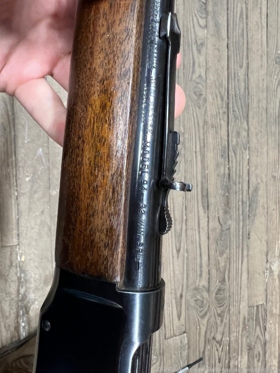 Winchester model 94 carbine pre 64 32 WS 20” bbl C&R 1955-img-17