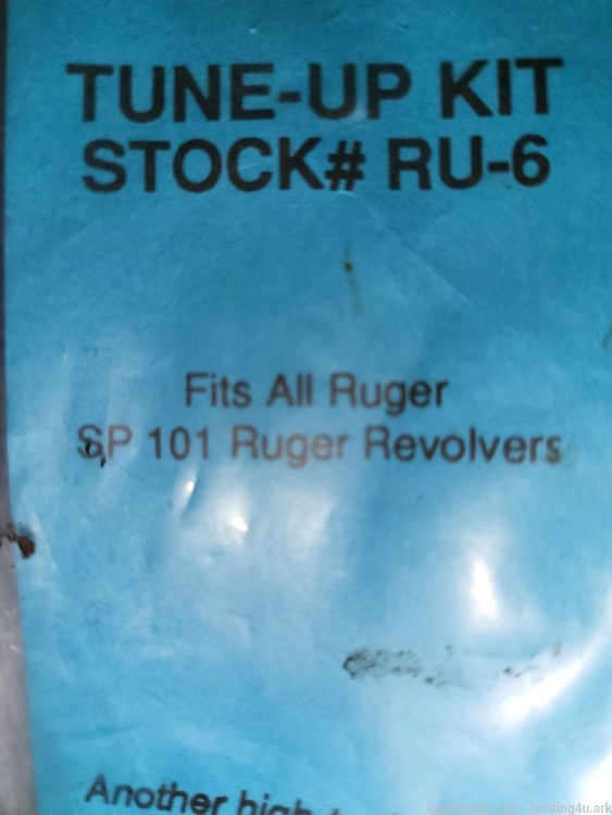 Tune-Up Kit Stock #RU-6 For Ruger SP-101 Revolvers -img-1