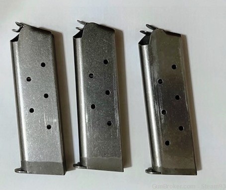 Older Factory Colt Stainless Steel 45 ACP Magazine-img-1