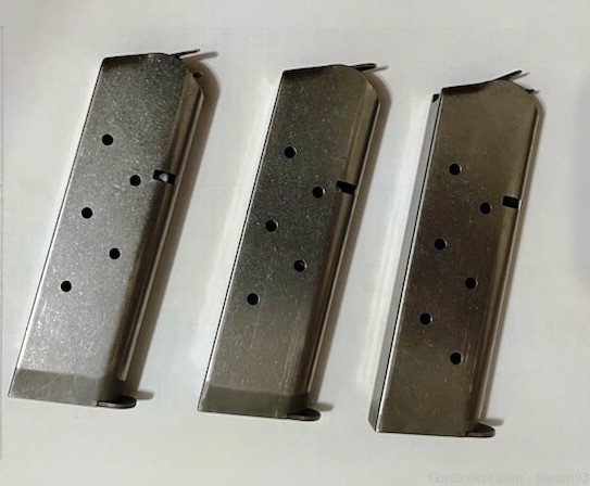 Older Factory Colt Stainless Steel 45 ACP Magazine-img-0