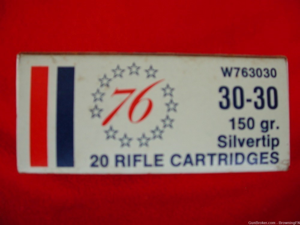 FULL Box Winchester 1776 Bicentennial .30-30 Silvertip-img-5