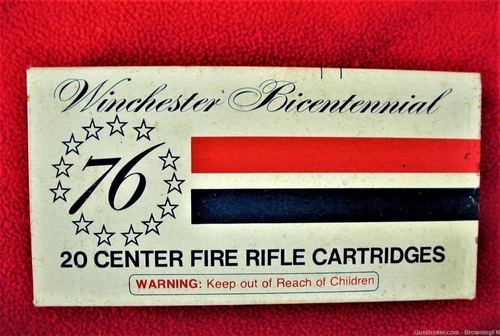 FULL Box Winchester 1776 Bicentennial .30-30 Silvertip-img-1