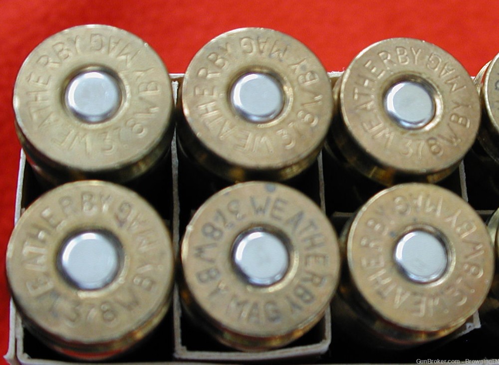 Original FULL Box WEATHERBY .378 Magnum WBY 270 gr. Spitzer Soft Point-img-4