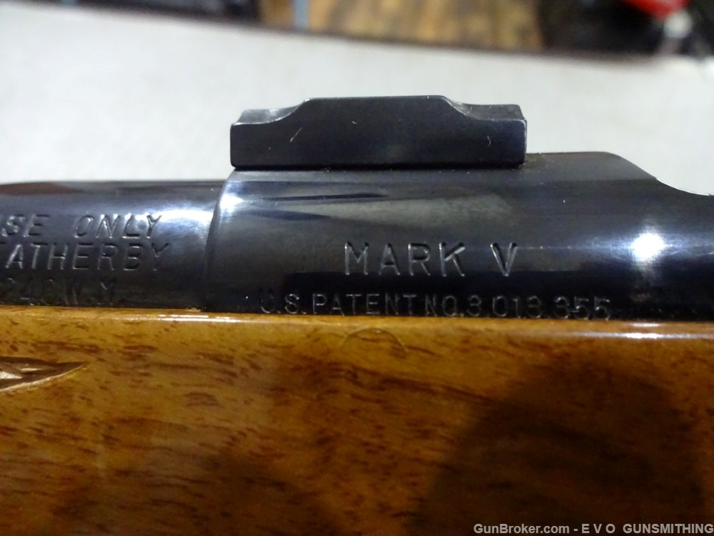 Weatherby Mark V Deluxe  .240 Weatherby Magnum  24 Inch Barrel -img-29