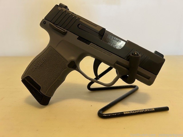 SIG Sauer P365 Pistol 9mm 3.1" OPTICS READY 10RD Night Sights 2-Tone GREY-img-1