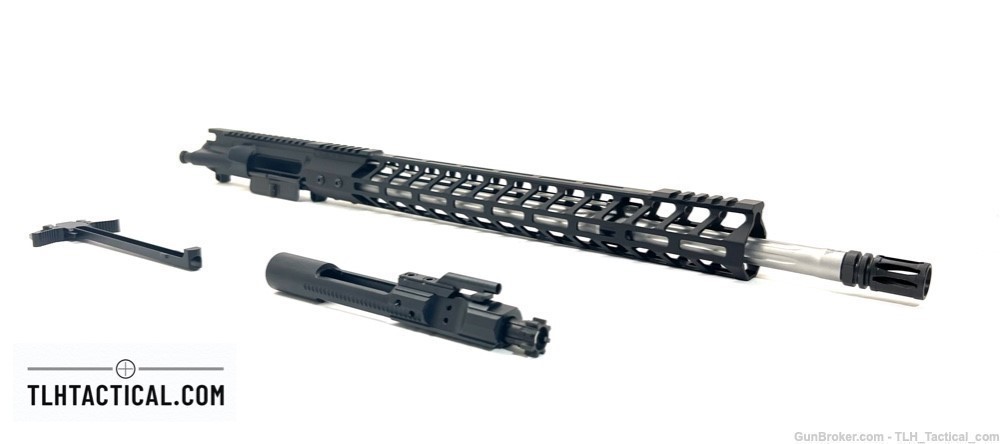 Complete 6MM ARC Upper Wilson Combat 18" Fluted Barrel Includes BCG and CH-img-0