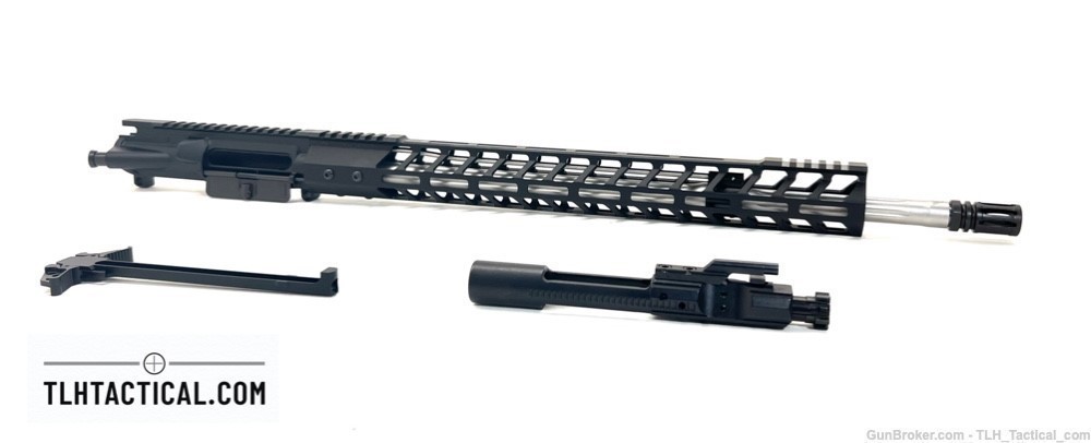Complete 6MM ARC Upper Wilson Combat 18" Fluted Barrel Includes BCG and CH-img-1