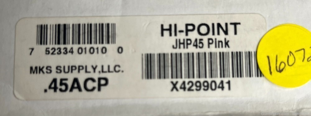 Hi Point JHP, 45 ACP, 4.5"BL, 9RD Mag, 16072-img-6
