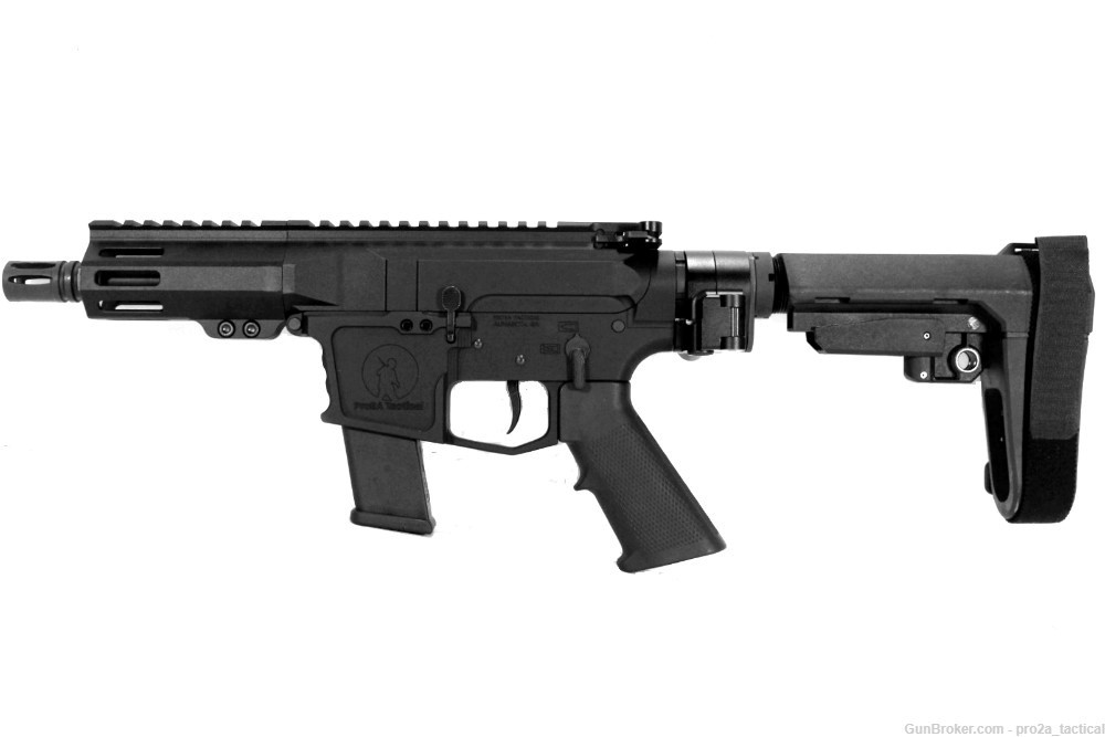 The Bagger Blaster 5 inch 9mm PCC AR-15 Pistol - Freedom Edition-img-2