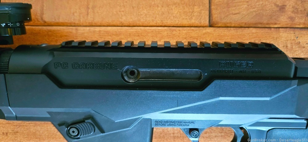 Ruger PC9 Carbine 9mm, with reflex sight. LNIB-img-10