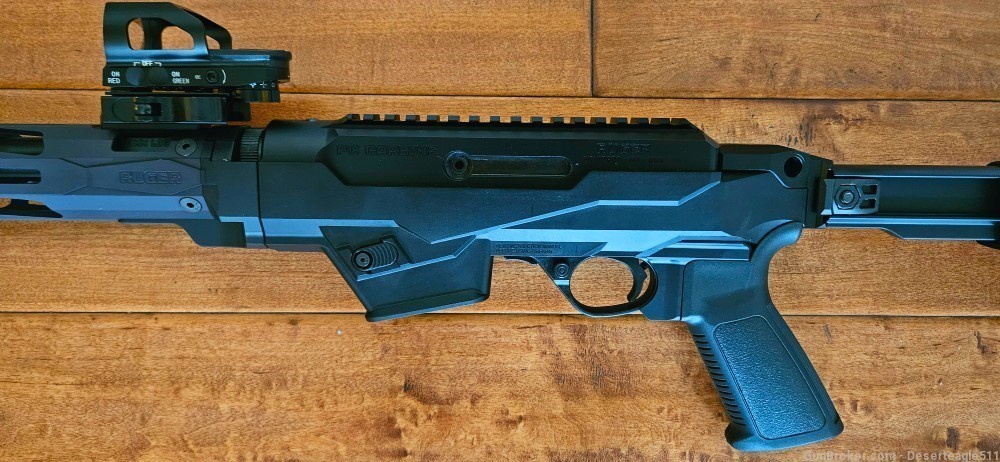Ruger PC9 Carbine 9mm, with reflex sight. LNIB-img-9
