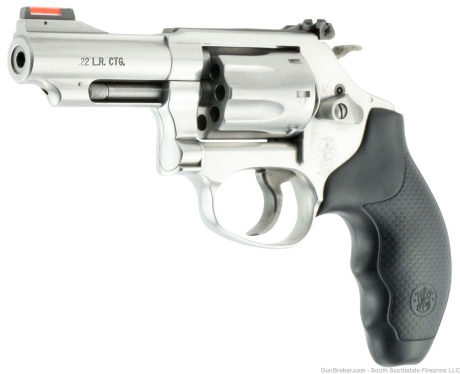   Smith & Wesson 162634 Model 63 22 LR 8 Shot 3" Stainless Steel Barrel, Sa-img-0