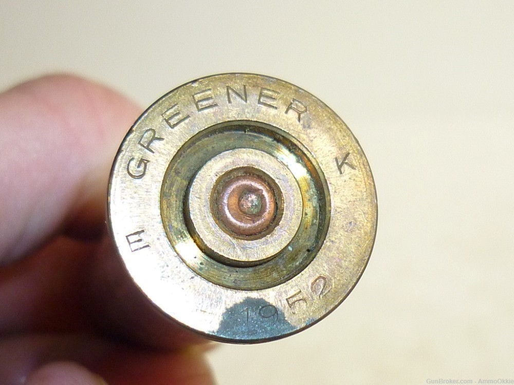 1rd - BRASS - GREENER POLICE GUN - 12ga Shell - Riot Control - 1952-img-12