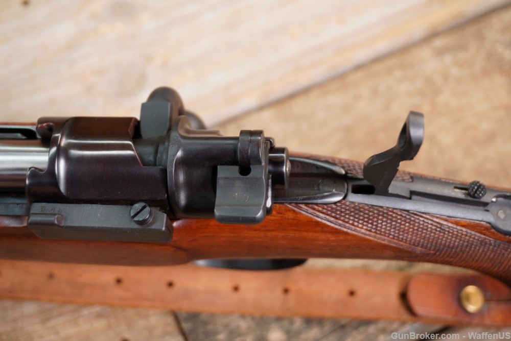 Emil Pachmayr fine German sporting rifle Mauser 98 double triggers Bavaria -img-34