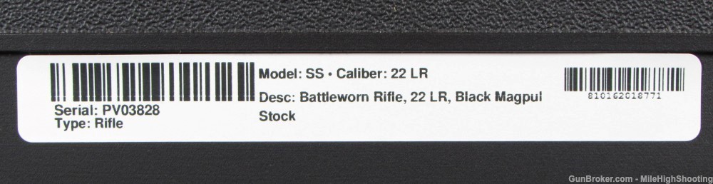 Volquartsen: SS Battleworn Rifle .22 LR Black Magpul (VCS-LR-BW-B)-img-14