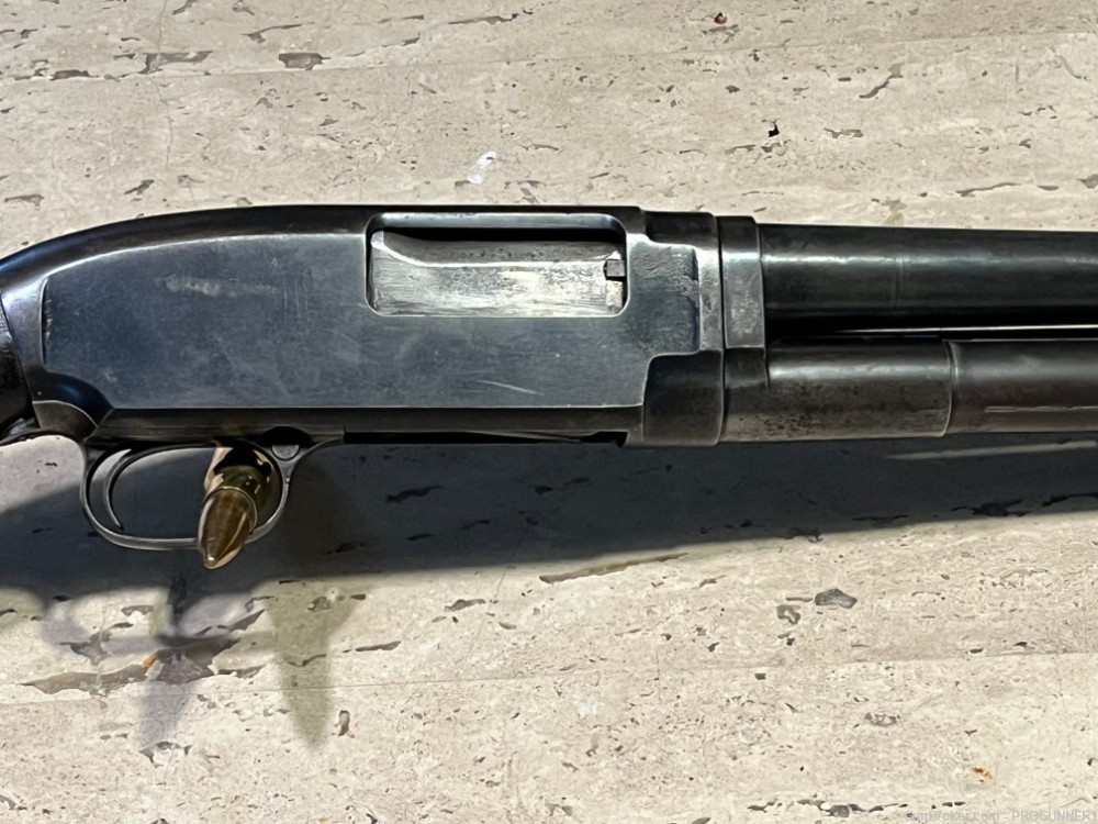 Winchester Model 12 12g 1941 Riot / Sheriffs Gun -img-1