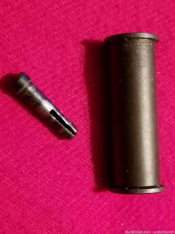 ORIGINAL WWII WW2 GERMAN MG13 BOLT ASSEMBLY WITH EXTRACTORS EJECTOR PINS +-img-10